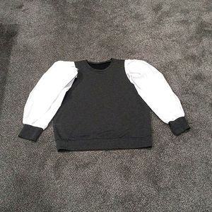 Cute Fashionable Bubble Sleeve Top